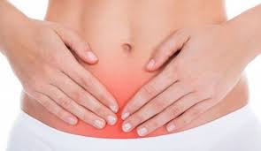 abdomen de mulher com cancer de colo do utero